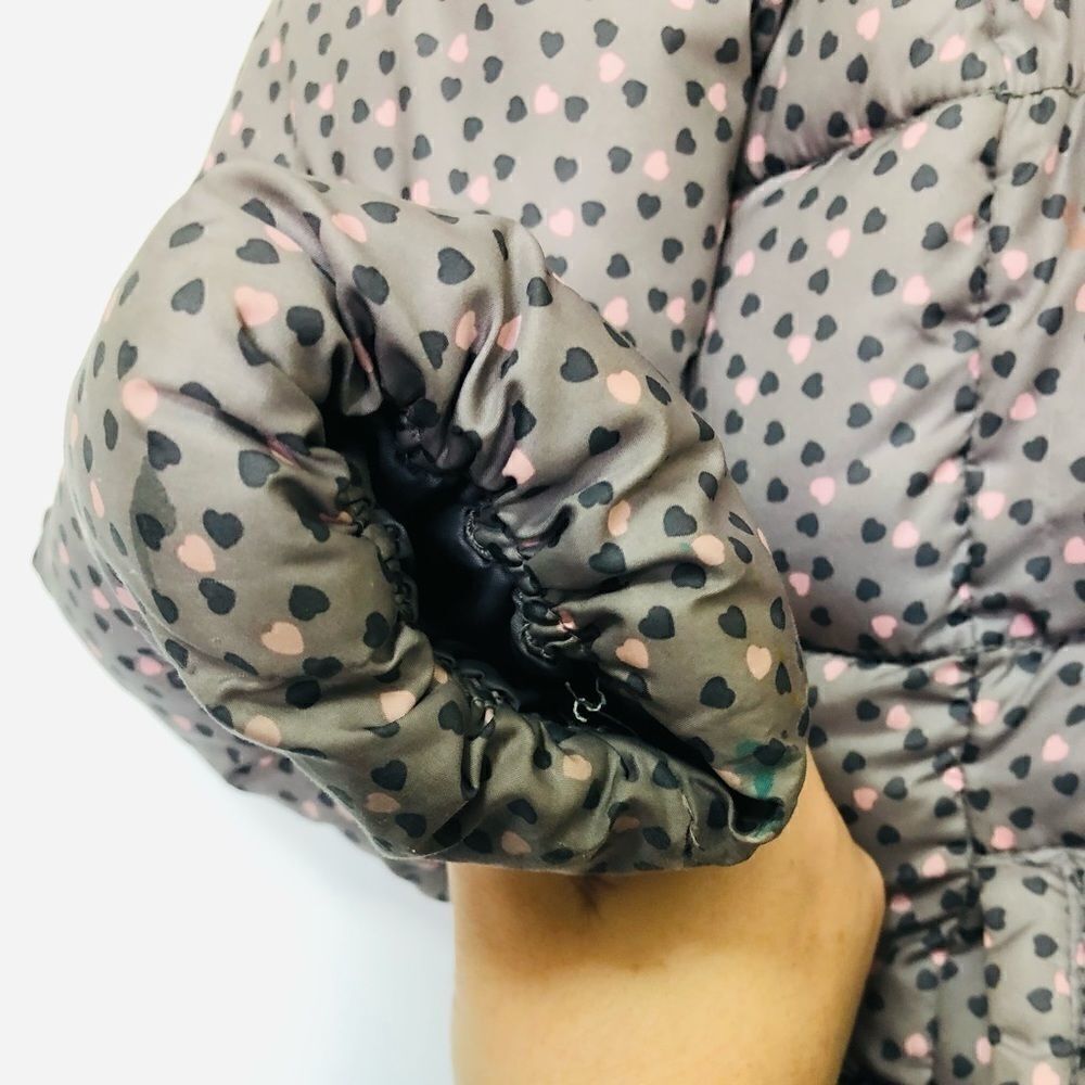 Sfera Girls’ Mini-hearts Puffer Jacket - Picture 7 of 8